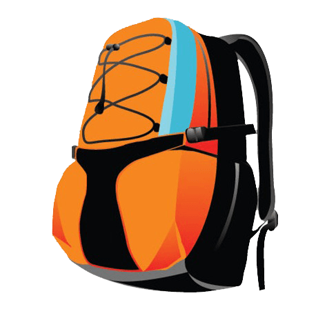 Alpine Start product mark — technical backpack emblem